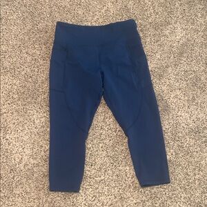 ZYIA Blue Compression Leggings